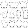 BAUCH Coniglio Pasquale 11 Stampi Formine Biscotti Pasqua in Acciaio Inox - Forme Coniglio, Farfalla, Uovo per Biscotti di Pasqua Perfetti e Resistenti