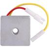 Tbest Regolatore di tensione automatico Regolatore di tensione Raddrizzatore Stabilizzatore di tensione sostituzione per auto sostituzione per 691188 491546 793360 794360