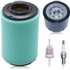 Mtanlo Filtro aria per kit di manutenzione Kohler serie 5400 KS530 KS540 KS590 KS595 Cub Cadet XT1 LT42 Enduro, ricambio per 22 883 01-S1, con filtro carburante e candela.