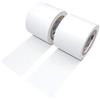 ALBOYI, 2 rotoli di nastro isolante elettrico in PVC ignifugo, impermeabile e isolante, 50 mm x 15 m, Bianco