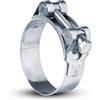 BK-PowerTCS GBS (42 - 46 mm) in acciaio inox W4 V2A, fascette stringitubo (morsetto di scarico, fascetta di scarico) (42 - 46 mm larghezza di banda 20 mm (vite M6)