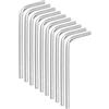 QUARKZMAN 10Pz Set di Chiavi a Brugola 2mm Chiave Torx Esagonali in Acciaio Inossidabile a Forma di L Metriche Set Attrezzi per Riparazioni Fai Da Te in Casa Biciclette e Motociclette