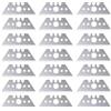 xzhouhe 20 lame trapezoidali di ricambio originali 52 x 19 x 0,6 mm, lame di ricambio universali, coltello di sicurezza tagliente, utilizzabile per taglierina di sicurezza pialla Placo
