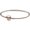 PANDORA Icons Bracciale placcato in oro rosa 14k, 17