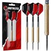 RUTHLESS Eagles D0455 - Set di freccette con punta in acciaio e design con fusto ad anello, alette e steli inclusi