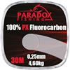 Paradox Fishing Fluorocarbonio, 30 m (0,25 mm)