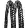 YUNSCM 2-PCS 26 pollici bicicletta pneumatici 26x1.95/54-559 Compatible with 26x1.95 26x2.0 All-Terrain Directional Tread bicicletta pneumatici (Y-1201)