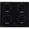 Topwish Piano cottura induzione 4 fuochi, Piano induzione 4 fuochi, 7200W | Fornello a induzione 60 cm con sicurezza bambini, funzione boost, controllo touch, indicatore di calore residuo, timer