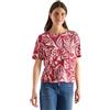 Cecil T-Shirt Effetto bruciatore Glazed Apple Red S