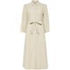 YAS Y.A.S Yasflaxy Noos-Maglietta a 3/4 Abito Camicetta, Betulla, XS Donna