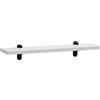Schildmeyer Ebba 160865 - Mensola, 50 x 10 x 8 cm, colore: Bianco opaco