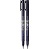 Tombow 2 X Tombow Brush Pen Fudenosuke, punta dura, inchiostro nero