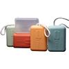 Cao La custodia per sapone in silicone per adulti, unisex, colori misti, 10 x 6,5 x 3 cm
