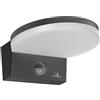 Maclean Lampada LED con sensore di movimento, Sensore di movimento PIR, 15W, IP65, 1560lm, bianco neutro (4000K) MCE344 (Grigio)