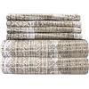 Sweet Home Collection Set di lenzuola per letto king size, 6 pezzi, collezione Supreme, in microfibra spazzolata fine, con tasca profonda, set di biancheria da letto king size, 2 federe extra, Monaco