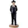 DRW Figura Jose Gregorio Costume Nero Resina Dipinta a Mano 10 cm