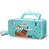Muse M-29KB sistema stereo portatile Digitale 1 W FM, MW, PLL Riproduzione MP3 multicolore