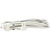 as - Schwabe Cavo di rete 5 m - Presa angolare tipo C7 - H03VVH2-F 2x0,75 con spina angolare Euro - Cavo di rete per piccoli elettrodomestici 230V/2,5A - IP20 - Bianco, 70884