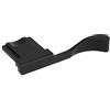 Haoge THB-XB - Impugnatura in metallo con supporto per pollice, progettata per fotocamere Fujifilm Fuji FinePix X-E4 X100F X100V X-Pro2 XPro2 X-Pro3 XPro3 XPro3, colore nero, migliore equilibrio e