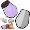 Zivacate Migliorato 2 in 1 Guanti Rimuovi Peli Animali, Guanto Peli Gatto, Guanto Peli Cane, Guanto Elettrostatico Riutilizzabile per Rimozione Pelo per Animali, Abiti, Divano