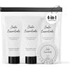 Suite Essentials Confezione multipla da 10 articoli da toeletta da viaggio 4 in 1, sapone, gel doccia, shampoo, balsamo, ideali per hotel, camere degli ospiti, Airbnb e ospitalità, confezione da 10