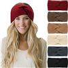 DRESHOW 6 Pezzi Fasce per Capelli Tessuto di Lana Turbante Fascia da Donna Invernale Accessori Cerchietti per Donna Ragazze