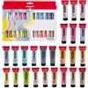 Amsterdam Standard Series Pittura Acrilica Colori Soft Set, 24 x 20 ml - Palette pastello, pigmenti resistenti alla luce, a base d'acqua inodore, adatto a varie superfici, confezione 100% riciclabile