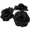Anevous, 20 teste di fiori artificiali, teste di fiori artificiali, teste di rose artificiali, rose artificiali per decorazioni fai da te per matrimoni e feste, decorazioni per la casa, per la festa