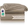 Blumtal Coperta Pile 220x240cm - Coperta Plaid divano super morbida - Coperta Divano certificata OKEO-Tex - talpa