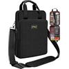 ZINZ Custodia per Laptop 12,9 13 Borsa a Spalla, Borsa Espandibile con Scomparto per Oggetti di Valore, Compatibile con MacBook Neo/Air/Pro 13 M5/M4/M3/M2/M1, iPad 12.9/13/11,B02K07