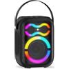 TYOTY TYOTYAltoparlanti portatili Bluetooth 80W grande potente wireless all'aperto forte stereo basso profondo Boombox TWS Home Party altoparlante con luci a LED del subwoofer