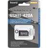 BASEQI UHS-II Adattatore microSD in alluminio per MacBook Pro 2021 M1 da 14 e 16 pollici (adattatore con spina antipolvere HDMI, argento)