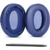 TaiZiChangQin Cuscinetti auricolari di ricambio compatibili con cuffie Sony WH-XB910N XB910N WH-XB910 WH-XB910 in pelle sintetica in memory foam blu