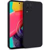 MyGadget Cover per Samsung Galaxy M53 5G - Custodia in Silicone Morbido a Doppio Strato - Case con Protezione Fotocamera & Fodera Interna Antigraffio - Nero
