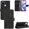 Generico Custodia compatibile con OPPO A15s / A15 CPH2185 CPH2179 schermo 6.52 COVER case STAND protezione FLIP LIBRO GEL silicone tpu magnetica PORTAFOGLIO eco pelle porta carte (nero)