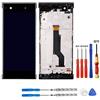 swark Display LCD compatibile con Sony Xperia XA1 G3116, G3121, G3112, G3123, G3125 (nero con cornice) Touch Screen + Tools