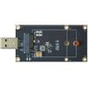 EXVIST Adattatore USB 5G LTE M.2 (NGFF) a USB 3.0 Dongle con slot per scheda SIM, compatibile con moduli 5G LTE come Quectel RM500 e RM520N Series
