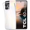 KEJI Cover per TCL 40 Nxt Paper 4G - Custodia in TPU Morbido Trasparente, Silicone Flessibile Compatibile (Trasparente)