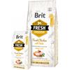 Brit Fresh 12 kg Adult Mela, grano saraceno, pollo, patata