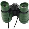 sourcing map Binocolo compatto pieghevole 4X30 Binocolo antiurto verde scuro con tracolla per bird watching escursionismo campeggio