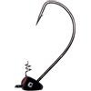 Yum Lures Yum Zucca ed Jig Hook 3/0, Black