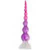 InkfuL Fantasy Beads Anal Plug Anal Toy Suction Cup Base Quattro Dimensioni Giocattoli per adulti G-spot Prostata Stimulazione Anale Trainer Coppia gay (D305M)