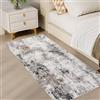Homcomodar Piccolo tappeto per camera da letto, 60 x 120 cm, lavabile, per cucina, comodino, antiscivolo, per corridoio, ingresso