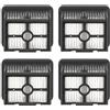 LemonRunRun Confezione da 4 filtri HEPA di ricambio H12 Pro per aspirapolvere Dreame H12 Pro/H12 DUAL/H13 Pro/M12/H15 Pro/H12S/H12 Pro FlexReach, filtri per aspirapolvere, filtri a contenitore, filtri verticali