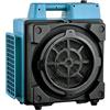 XPOWER Purificatore d'aria Air Mover Sealed Motor Low Profile Carpet Dryer - Air Blower Build-in GFCI Power Outlets & Hour Meter Dryer Floor Fan (X-2580)