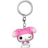 Funko Pop! Keychain: K/Mystery Mini - My Melody - Hello Kitty - Mini Figura in Vinile da Collezione Novità Portachiavi - Riempitivi per Calze - Idea Regalo - Merchandising Ufficiale - Anime Fans