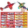 Jiounie Aeroplani Polistirolo Set, Aeroplani in Polistirolo, Alianti Misti Confezionati Singolarmente Set, Set Di Aerei In Polistirolo Per Bambini, per Sorprese Feste Ragazzi e Ragazze (24 Pezzi)