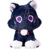 XIAOHONG 22 cm Genshin Impact gatto peluche giocattolo escursionista gatto peluche carino Genshin Impact Scaramouche gatto peluche bambola peluche giocattolo scara gatto