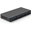 Allteq ALTQ-HUB-120, USB 3.2 Gen 1 (3.1 Gen 1) Tipo A, USB, 1 pezzo(i)