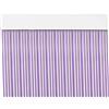 MERCURY TEXTIL Tenda per Porta Strisce PVC 210 x 90 cm, Tenda per Porta Esterna (Trasparente+Filo Lilla P9)